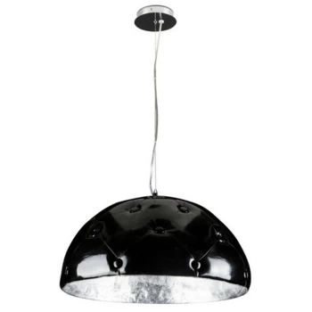Linea Verdace Lighting - Linea Verdace Chesterfield 3 Light Dome Pendant Ceiling Lights Black