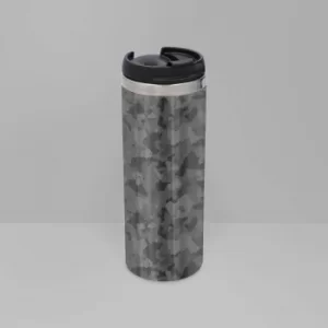 Mono Camo Stainless Steel Travel Mug