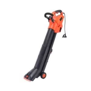 Yard Force 3-in-1 3000W Electric Corded Blower Vac and Mulcher with 35L Collection Bag and 100-300 km/h Air Speed - EB U30