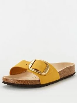 Birkenstock Madrid Big Buckle Flat Sandal - Ochre