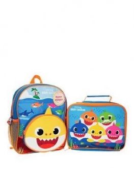Baby Shark Backpack And Lunchbag