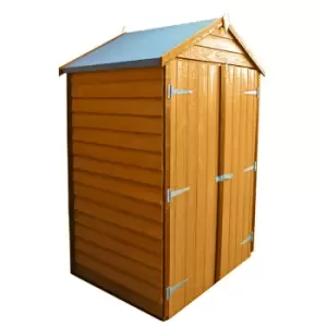 Shire Overlap 4ft x 3ft Wooden Apex Garden Shed