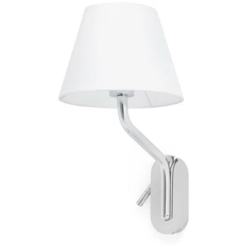 Faro ETERNA - Reading Light Wall Light Chrome, E27