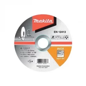 Makita Pro Thin Cutting Discs for Stainless Steel 115mm Pack of 10