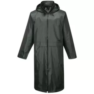 Portwest S438OGRXXL - sz 2XL Classic Adult Rain Coat - Olive Green - Olive Green