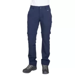 Trespass Womens/Ladies Eadie Convertible Trousers (2XS) (Navy)