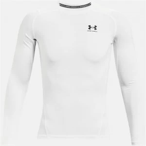 Urban Armor Gear HeatGear Armour Comp Long Sleeve Baselayer Top - White