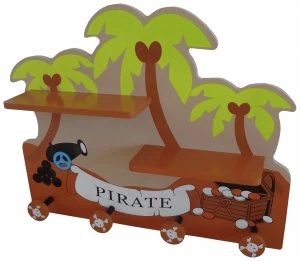 Kiddi Style Pirate Themed Hanger and Shelf