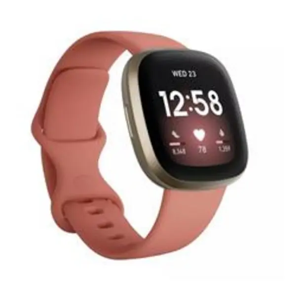 Fitbit Versa 3 - Pink Clay/Soft Gold FB511GLPK