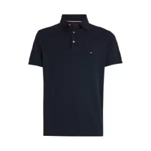 Tommy Hilfiger Essential Interlock Slim Fit Polo Shirt - Blue