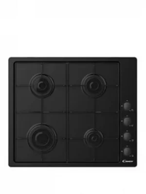 Candy CHW6LBB 4 Burner Gas Hob