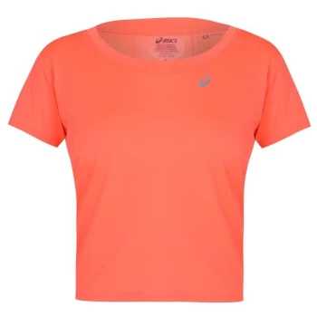 Asics Race Crop Top Ladies - Orange