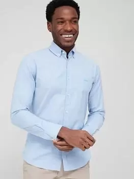 BOSS Mabsoot Oxford Shirt - Open Blue , Open Blue Size M Men