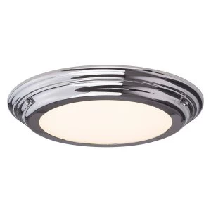 LED 3 Light Semi-Flush - Graphite