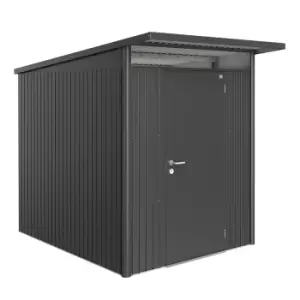 Biohort AvantGarde Metal Shed A2 Standard door 5' 9' x 8' 5'' - Dark Grey