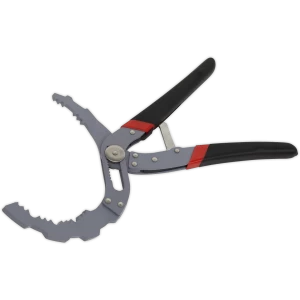 Sealey Self Adjusting Angled Oil Filter Pliers