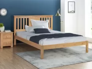 Flintshire Glynne 4ft6 Double Oak Wooden Bed Frame