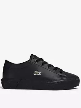 Lacoste Childrens Lacoste Gripshot Trainers, Black, Size 10 Younger