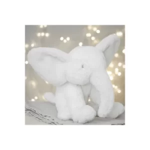 Bambino White Plush Elephant Large 31cm