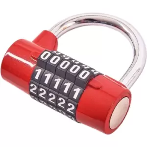 Am-tech - Amtech T1144 5 Digit zinc combination padlock