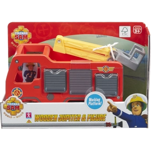 Fireman Sam Wooden Jupiter & Figure Playset