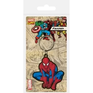 Marvel Comics - Spider-Man Crouch Rubber Keyring