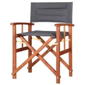 Director's Chair Cannes Anthracite FSC -certified Padded