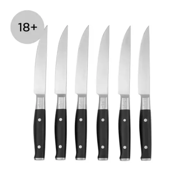 Ninja Foodi Stay Sharp Steak Knives 6x Piece Set K32106UK