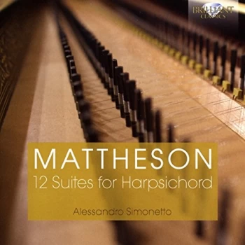 Alessandro Simonetto - Mattheson: 12 Suites for Harpsichord CD