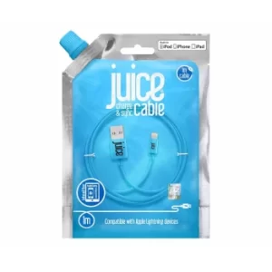 Juice Lightning to USB Cable 1m, Coral