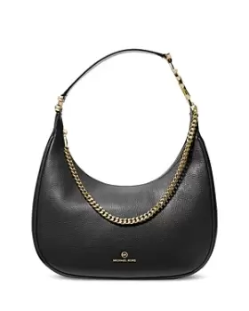 Michael Kors Piper Large Leather Hobo Shoulder Bag