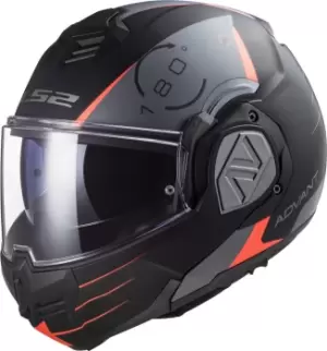 LS2 FF906 Advant Codex Helmet, black-grey-silver, Size 3XL, black-grey-silver, Size 3XL