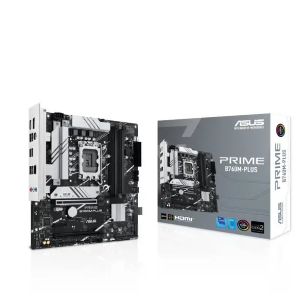 Asus ASUS PRIME B760M-PLUS Intel B760 LGA 1700 micro ATX 90MB1GY0-M0EAY0