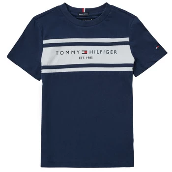 Tommy Hilfiger DERREK boys's Childrens T shirt in Blue years,5 years,6 years