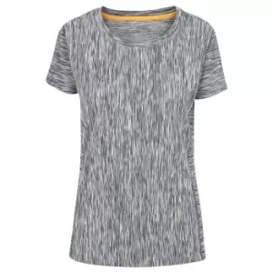 Trespass Womens/Ladies Daffney Active T-Shirt (XXS) (Grey Marl)