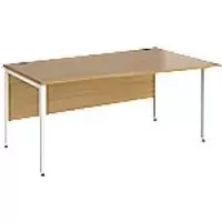 Dams International Wave Desk MB16WRWHO 1,600 x 990 x 725 x 800 - 990 mm