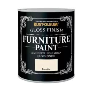 Rust-Oleum Gloss Furniture Paint - Porcelain - 125ml