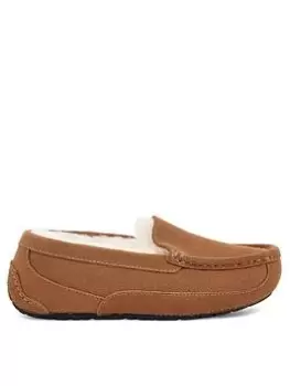 UGG Girls Ascot Slippers - Chestnut, Size 13 Younger