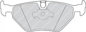 Ferodo FDB1075 Brake Pad Set Rear Axle Premier Car