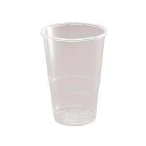 Polypropylene CE Marked Half Pint Tumbler 1 x Pack of 50