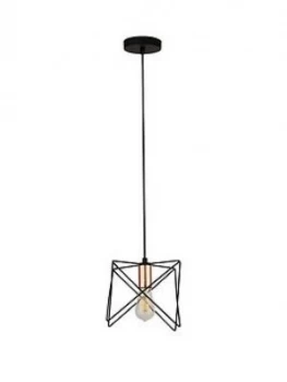 Black Framed Light Pendant