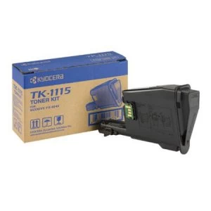 Kyocera TK1115 Black Laser Toner Ink Cartridge