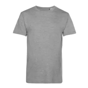 B&C Mens Organic E150 T-Shirt (XL) (Heather Grey)