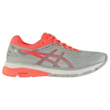 Asics GT 1000 7 Ladies Running Shoes - Grey/Pink