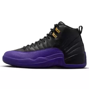 jordan AIR JORDAN 12 RETRO LAKERS, BLACK/FIELD PURPLE-METALLIC GOLD-TAXI