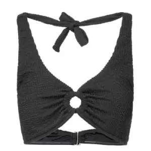 Firetrap Halter Top - Black