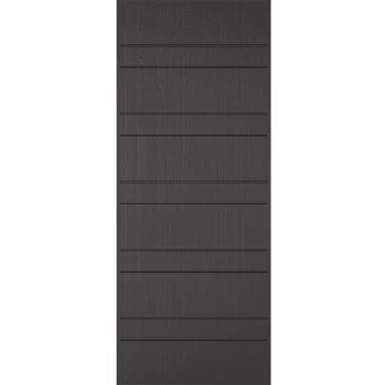 LPD Timber Composite External Door Newmarket Charcoal Grey - 1981 x 762 (30)