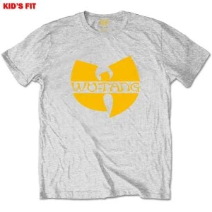 Wu-Tang Clan - Logo Kids 9 - 10 Years T-Shirt - Grey