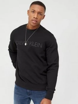 Calvin Klein Jeans Two Tone Logo Sweatshirt