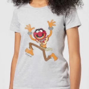 Disney Muppets Animal Classic Womens T-Shirt - Grey - L